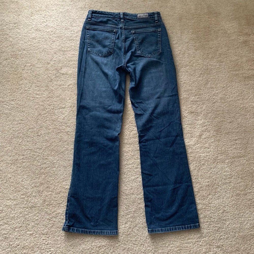 Lee Mid Rise Bootcut Dark Wash Jeans - Picture 3 of 11